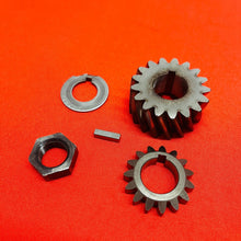 Load image into Gallery viewer, DRZ125 PRIMARY DRIVE GEARS NUT WOODRUFF OEM GENUINE SUZUKI DR-Z DRZ 125 L (03-19