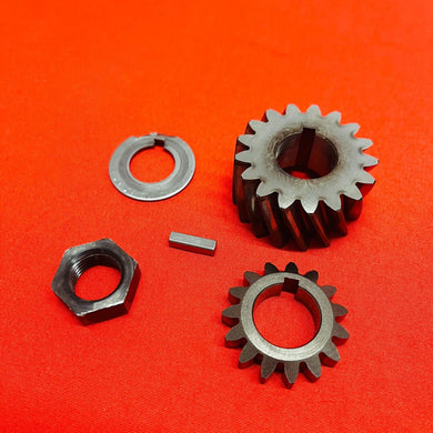 DRZ125 PRIMARY DRIVE GEARS NUT WOODRUFF OEM GENUINE SUZUKI DR-Z DRZ 125 L (03-19