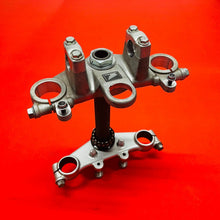 Load image into Gallery viewer, CRF110 TRIPLE CLAMPS TREES COMPLETE GENUINE OEM HONDA CRF 110 F 2013-2018