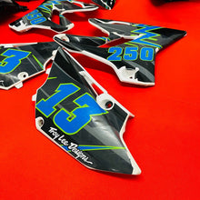 Load image into Gallery viewer, YZ250 UPDATED PLASTICS KIT + AIR BOX GENUINE OEM YAMAHA YZ 250 (2002-2022)