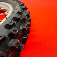 Load image into Gallery viewer, RM125 FRONT WHEEL COMPLETE EXCEL 21&quot; RIM TIRE GENUINE OEM SUZUKI RM 125 (2001-08