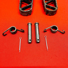Load image into Gallery viewer, KTM50 FOOTPEGS FOOT PEGS RESTS OEM GENUINE KTM 50 PRO SR SX JR MINI (2002-2008)