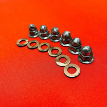 Load image into Gallery viewer, YZ250 CYLINDER HEAD NUTS CASTLE NUTS GENUINE OEM YAMAHA YZ 250 (99-24)
