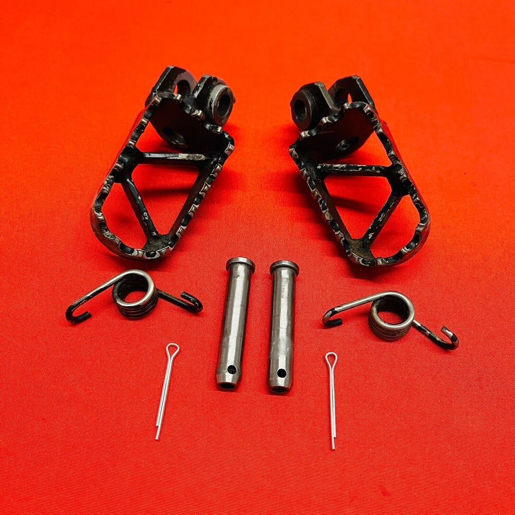 KTM50 FOOTPEGS FOOT PEGS RESTS OEM GENUINE KTM 50 PRO SR SX JR MINI (2002-2008)