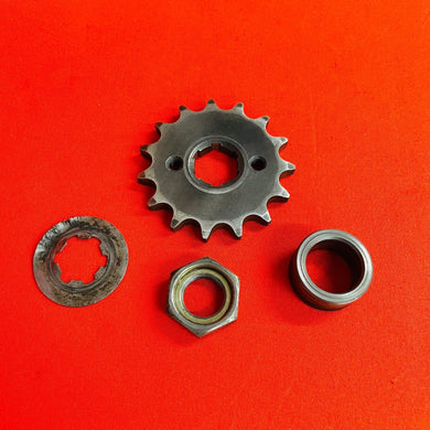 RT180 FRONT SPROCKET 15T MOUNT NUT SPACER GENUINE OEM YAMAHA RT 180 (1990-1998)