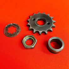 Load image into Gallery viewer, RT180 FRONT SPROCKET 15T MOUNT NUT SPACER GENUINE OEM YAMAHA RT 180 (1990-1998)