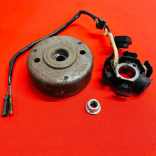 Load image into Gallery viewer, CRF80 STATOR FLY WHEEL COMPLETE MAGNETO OEM GENUINE HONDA CRF XR 80 (2004-2013)