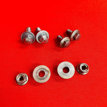 Load image into Gallery viewer, YZ450F REAR FENDER BOLTS KIT PLASTIC MOUNTS GENUINE OEM YAMAHA YZ 450 250 F