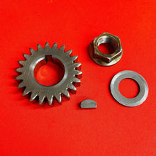 Load image into Gallery viewer, KLX300 PRIMARY DRIVE GEAR WOODRUFF KEY CRANK NUT GENUINE OEM KAWASAKI KLX 300 R