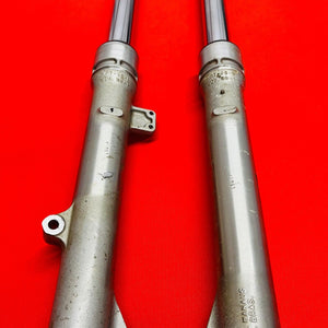 CRF150F FORKS FRONT SHOCKS SUSPENSION GENUINE OEM HONDA CRF 150 F (2003-2005)
