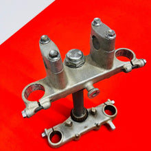 Load image into Gallery viewer, DRZ125 TRIPLE CLAMPS TREES COMPLETE OEM GENUINE SUZUKI DR-Z DRZ 125 L (03-19)