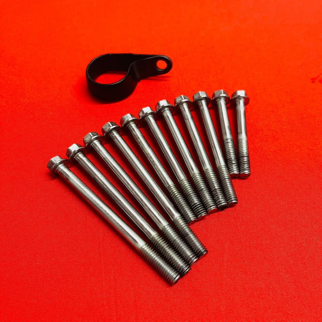 DRZ125 ENGINE CASE BOLTS MOTOR HARDWARE OEM GENUINE SUZUKI DR-Z DRZ 125 L (03-19