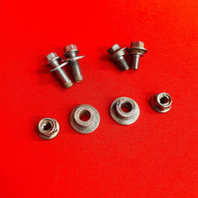 Load image into Gallery viewer, YZ450F REAR FENDER BOLTS KIT PLASTIC MOUNTS GENUINE OEM YAMAHA YZ 450 250 F