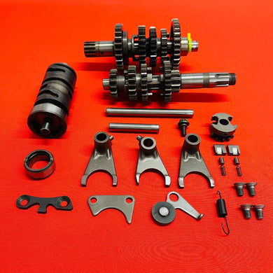 DRZ125 TRANSMISSION COMPLETE GEAR BOX OEM GENUINE SUZUKI DRZ 125 L (2003-2007)