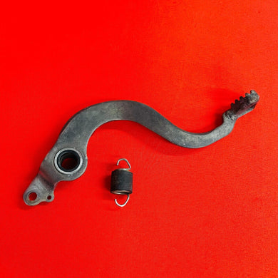 CRF150R REAR BRAKE LEVER PEDAL + SPRING GENUINE OEM HONDA CRF 150 R RB (07-23)
