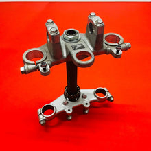 Load image into Gallery viewer, CRF110 TRIPLE CLAMPS TREES COMPLETE GENUINE OEM HONDA CRF 110 F 2013-2018