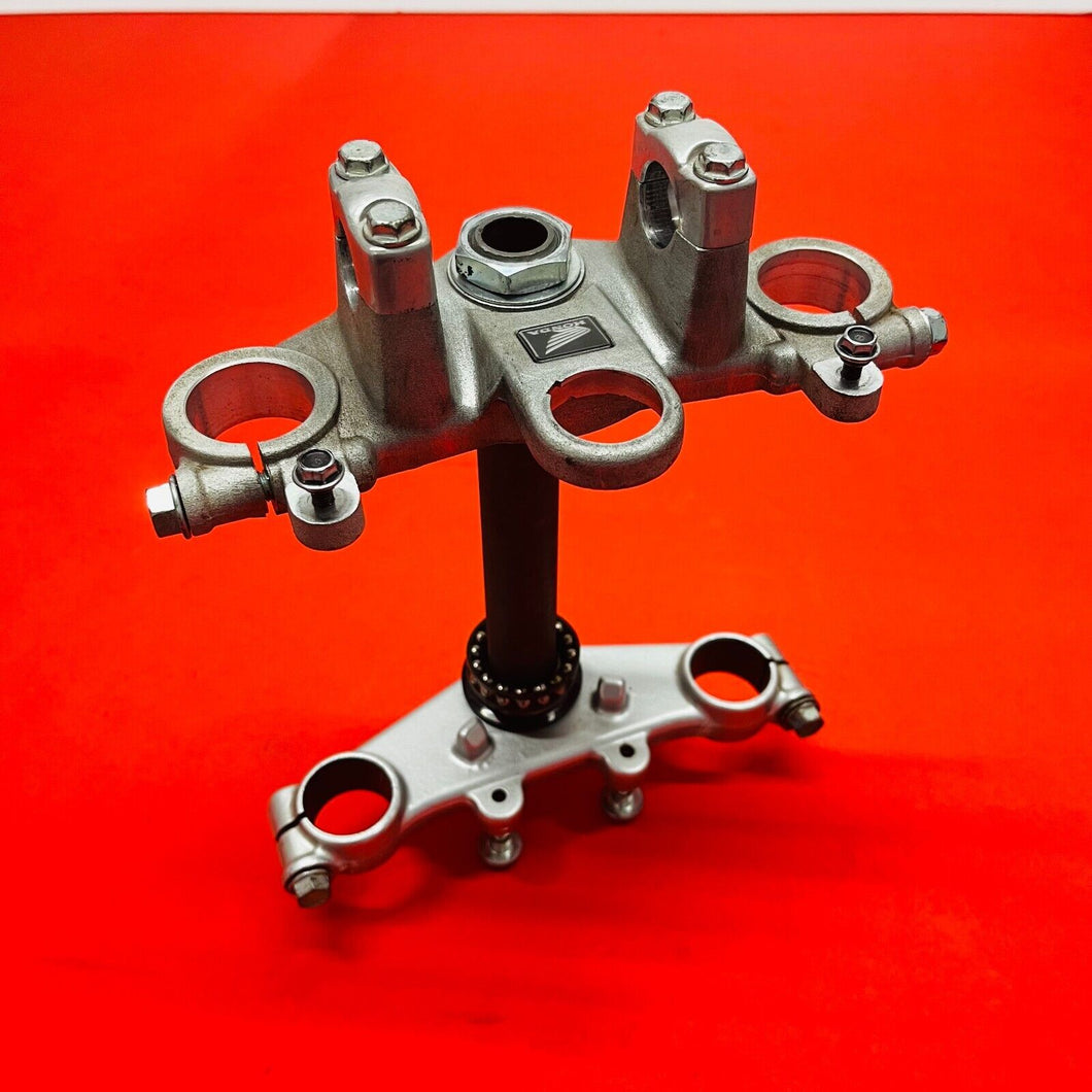 CRF110 TRIPLE CLAMPS TREES COMPLETE GENUINE OEM HONDA CRF 110 F 2013-2018