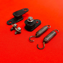 Load image into Gallery viewer, KX65 EXHAUST MOUNTS BRACKETS SPRINGS GENUINE OEM KAWASAKI RM KX 65 (2002-2022)