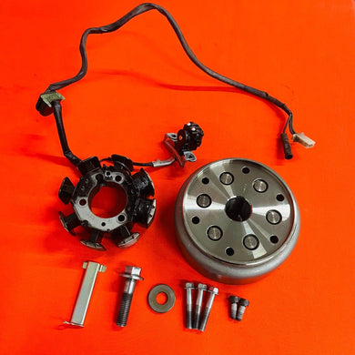 CRF150F STATOR FLY WHEEL MAGNETO ROTOR GENUINE OEM HONDA CRF 150 F (03-05)
