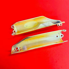 Load image into Gallery viewer, CRF250R FORK GUARDS COVERS PLASTICS SHIELDS GENUINE OEM HONDA CRF 250 450 R X