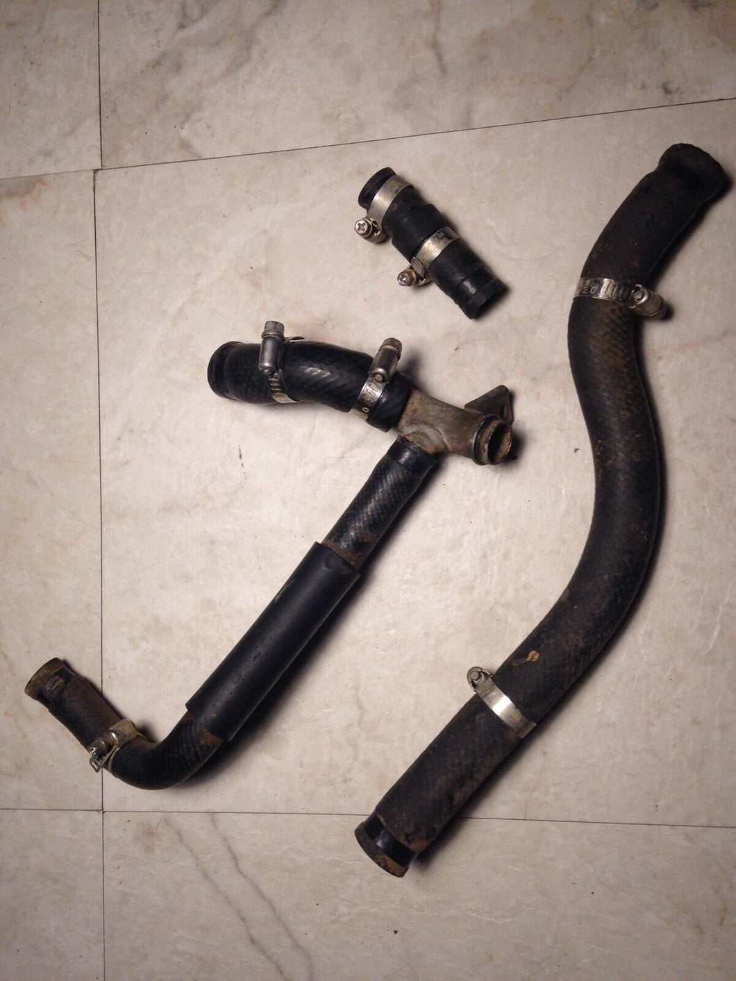 RMZ250 RADIATOR HOSE KIT RAD HOSES CLAMPS GENUINE OEM SUZUKI RMZ 250