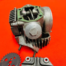 Load image into Gallery viewer, CRF70 CYLINDER HEAD COMPLETE CAM VALVES OEM GENUINE HONDA CRF XR 70 (2004-2012)