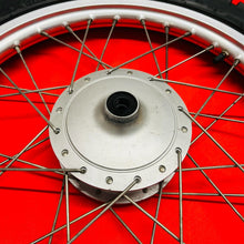 Load image into Gallery viewer, DRZ125 FRONT WHEEL COMPLETE 17&quot; RIM OEM GENUINE SUZUKI DR-Z DRZ 125 L (03-07