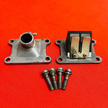 Load image into Gallery viewer, YAMAHA MX80 REEDS VALVE CAGE INTAKE MANIFOLD OEM GENUINE TY GT MX 80 (1974-1982)