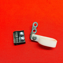 Load image into Gallery viewer, KX85 FRONT BRAKE LINE GUIDES HOSE CLAMPS OEM GENUINE KAWASAKI KX 85 100 (01-22)