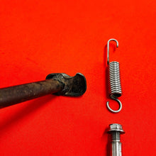 Load image into Gallery viewer, CRF70 KICKSTAND KICK SIDE STAND COMPLETE OEM GENUINE HONDA CRF XR 70 (2004-2012)