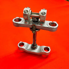Load image into Gallery viewer, KTM50 TRIPLE CLAMPS TREES OEM GENUINE KTM 50 PRO SR SX JR MINI (2002-2008)