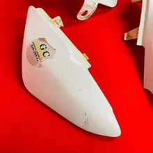 Load image into Gallery viewer, CRF50 NUMBER PLATES FRONT LEFT RIGHT STOCK GENUINE OEM HONDA CRF XR 50 (00-20)