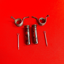 Load image into Gallery viewer, CRF150R FOOT PEG MOUNTS PINS SPRINGS GENUINE OEM HONDA CRF 150 R RB (2007-2023)