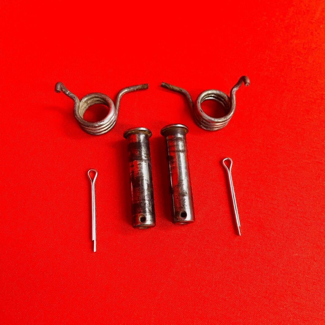 CRF150R FOOT PEG MOUNTS PINS SPRINGS GENUINE OEM HONDA CRF 150 R RB (2007-2023)
