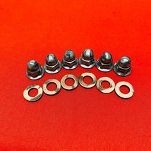 Load image into Gallery viewer, YZ250 CYLINDER HEAD NUTS CASTLE NUTS GENUINE OEM YAMAHA YZ 250 (99-24)