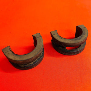 CRF150F FRAME TANK MOUNTS RUBBER SPACERS GENUINE OEM HONDA CRF 150 F (2003-2009)