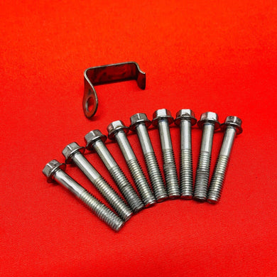 KX100 ENGINE CASE BOLTS KIT MOTOR OEM GENUINE KAWASAKI KX 80 85 100 (1998-2022)