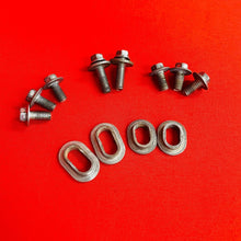 Load image into Gallery viewer, YZ450F SHROUD BOLTS PLASTIC MOUNTS GENUINE OEM YAMAHA YZ 450 F YZF (2006-2009)