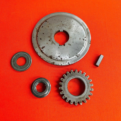 TTR125 PRIMARY GEAR NUT WOODRUFF KEY OIL SLINGER OEM GENUINE YAMAHA TTR 125 L