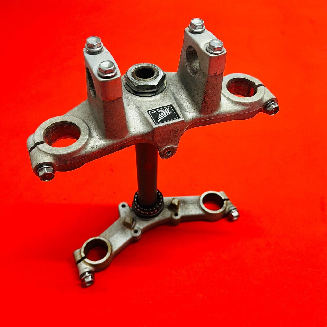 CRF80 TRIPLE CLAMPS TREES OEM GENUINE HONDA CRF XR 80 (2004-2013)