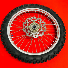 Load image into Gallery viewer, RMZ250 FRONT WHEEL 21&quot; EXCEL RIM ROTOR GENUINE OEM SUZUKI RMZ 250 (2008-2017)