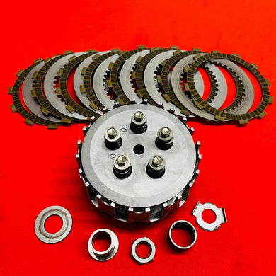 RMZ250 CLUTCH COMPLETE BASKET NEW PLATES GENUINE OEM SUZUKI RMZ 250 (2007-2009)