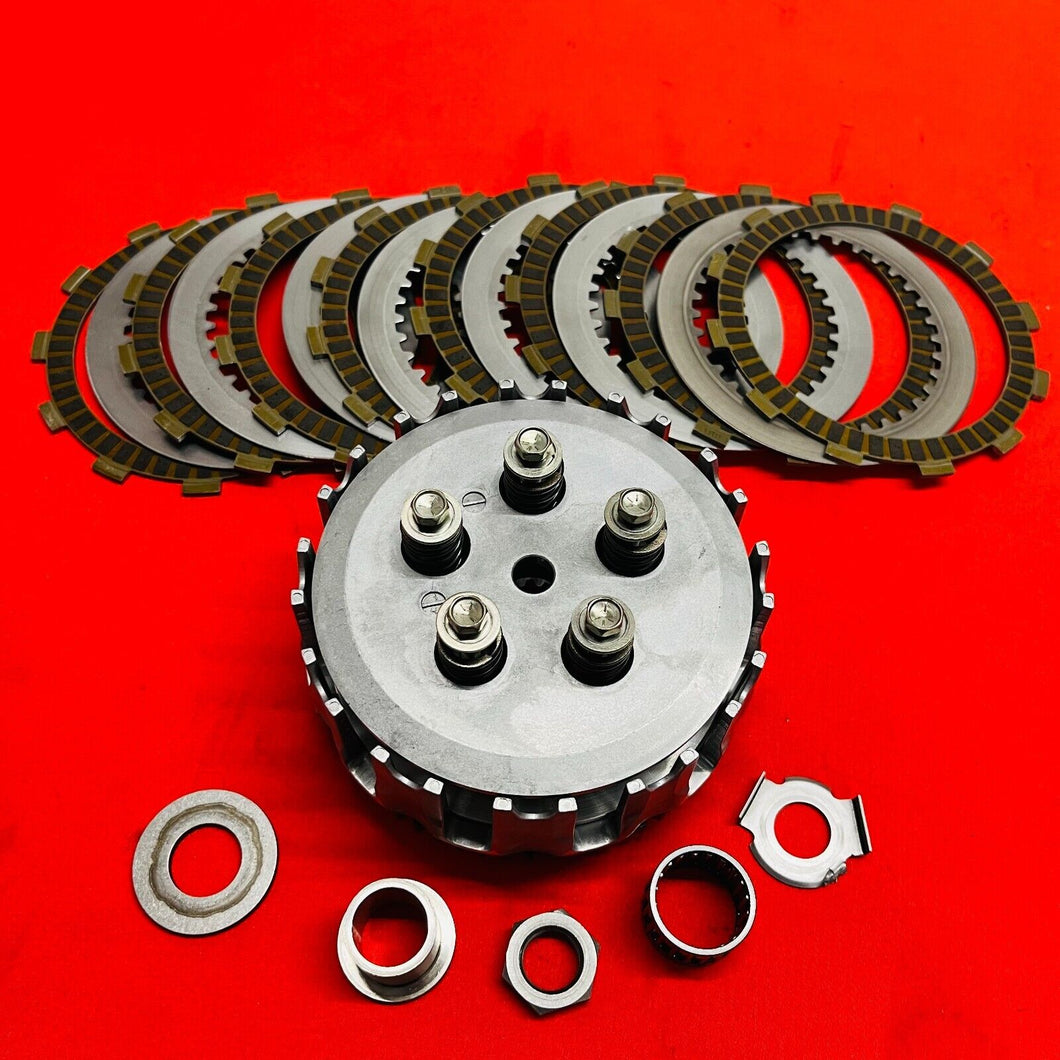 RMZ250 CLUTCH COMPLETE BASKET NEW PLATES GENUINE OEM SUZUKI RMZ 250 (2007-2009)