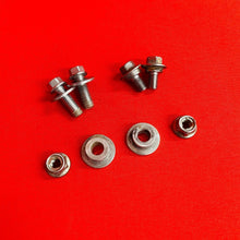 Load image into Gallery viewer, YZ450F REAR FENDER BOLTS KIT PLASTIC MOUNTS GENUINE OEM YAMAHA YZ 450 250 F