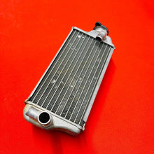 Load image into Gallery viewer, RMZ250 RADIATOR RIGHT FILL SIDE WITH CAP GENUINE OEM SUZUKI RMZ 250 (2007-2009)