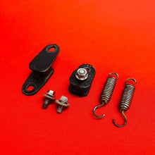 Load image into Gallery viewer, KX65 EXHAUST MOUNTS BRACKETS SPRINGS GENUINE OEM KAWASAKI RM KX 65 (2002-2022)