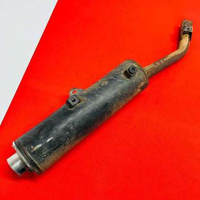 CRF150F EXHAUST PIPE MUFFLER SILENCER GENUINE OEM HONDA CRF 150 F (2003-2005)