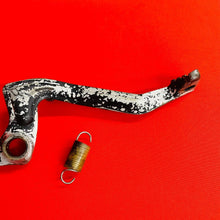Load image into Gallery viewer, KX65 REAR BRAKE LEVER PEDAL + SPRING GENUINE OEM KAWASAKI RM KX 65 (2002-2022)