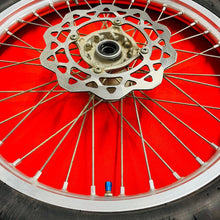 Load image into Gallery viewer, RMZ250 FRONT WHEEL 21&quot; EXCEL RIM ROTOR GENUINE OEM SUZUKI RMZ 250 (2008-2017)