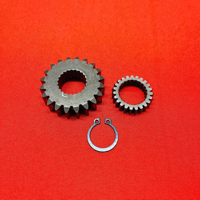 KX100 PRIMARY DRIVE GEARS CRANK CIRCLIP OEM GENUINE KAWASAKI KX 85 100 (06-13)